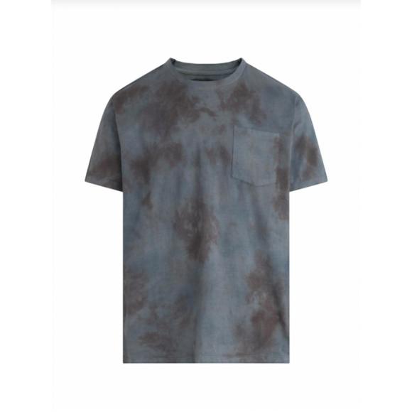 NEW HUDSON men's crew neck tee in marble - Picture 1 of 2